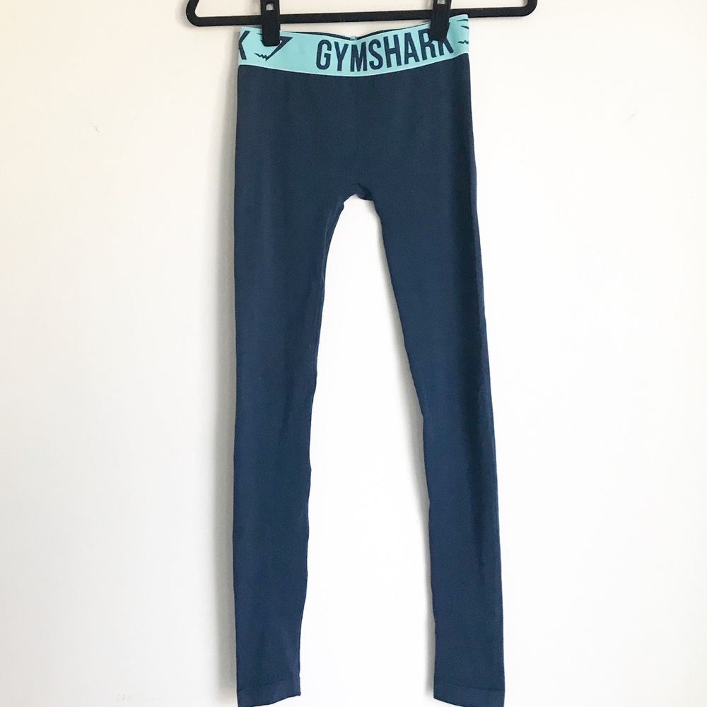 Gymshark Fit Leggings navy aqua